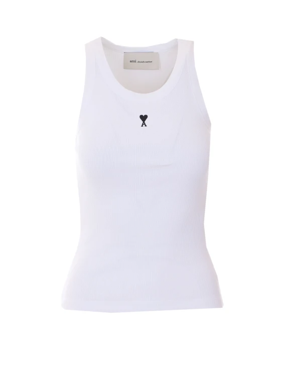 Ami Alexandre Matiussi Top Bianco