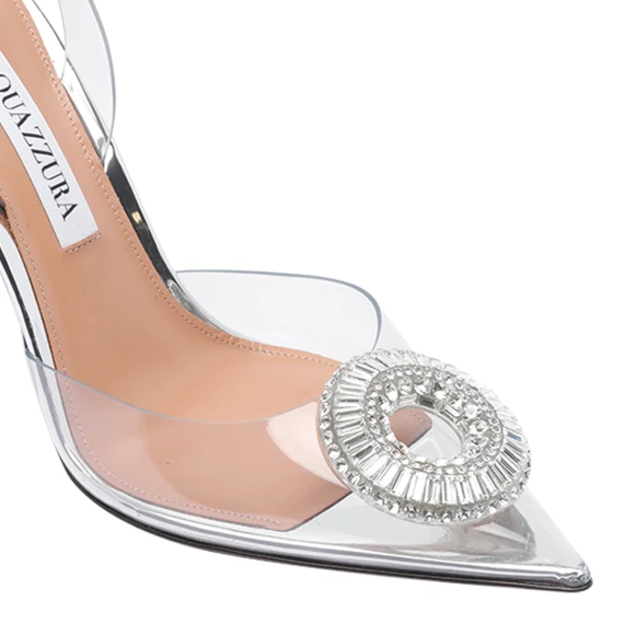 Aquazzura Scarpe con Tacco Argento