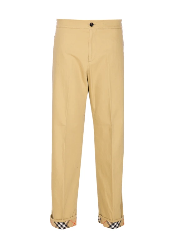 Burberry Pantaloni Beige