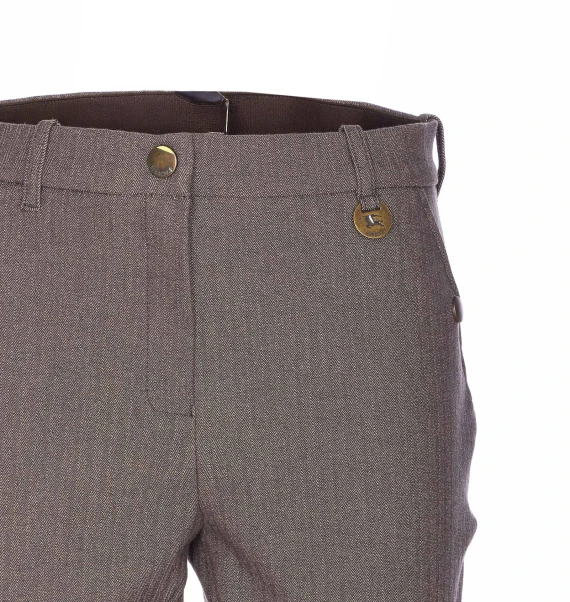 Burberry Pantaloni Marrone