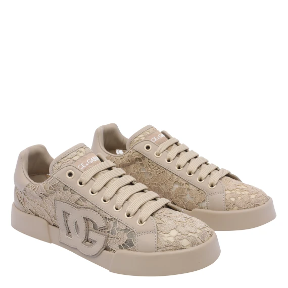 PORTOFINO SNEAKERS WITH LACE DETAIL