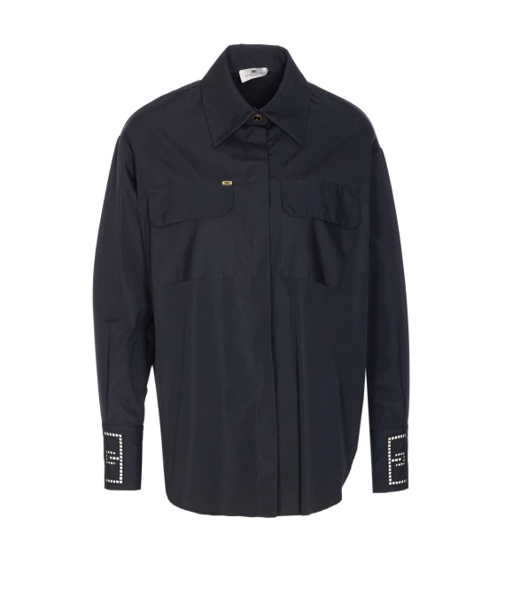 Elisabetta Franchi Camicie Nero