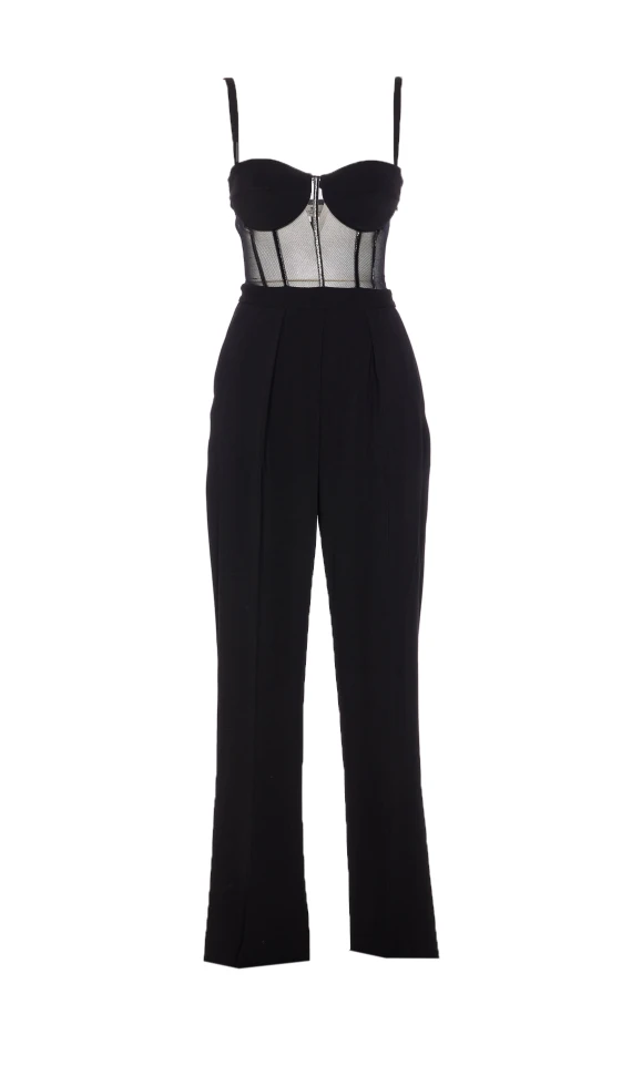 BUSTIER JUMPSUIT