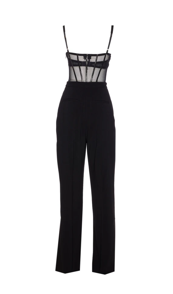 BUSTIER JUMPSUIT