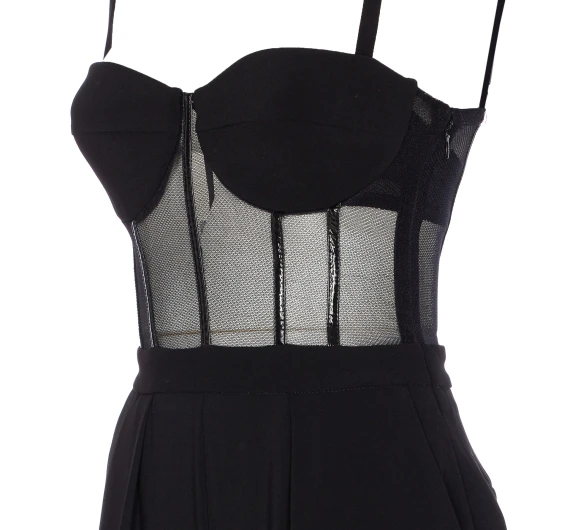 BUSTIER JUMPSUIT