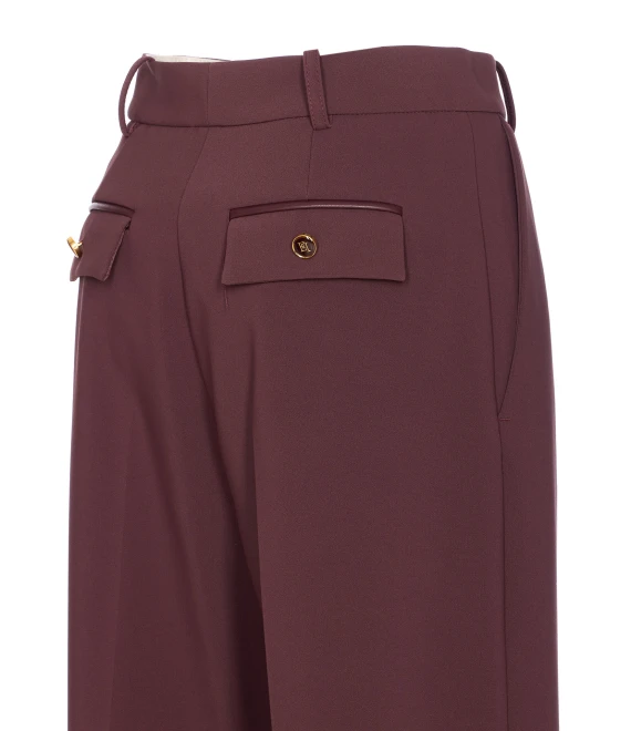 Elisabetta Franchi Pantaloni Rosso