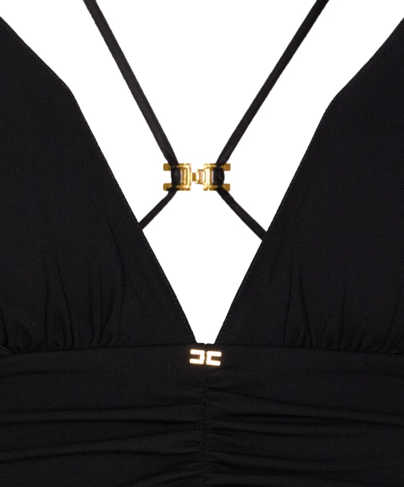 Elisabetta Franchi Top Nero
