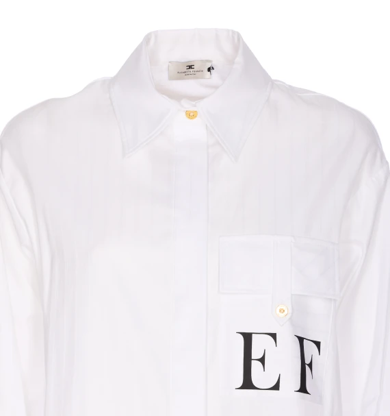 Elisabetta Franchi Camicie Bianco