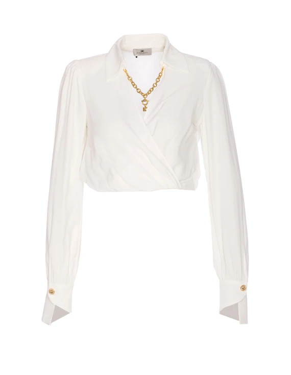 Elisabetta Franchi Camicie Bianco