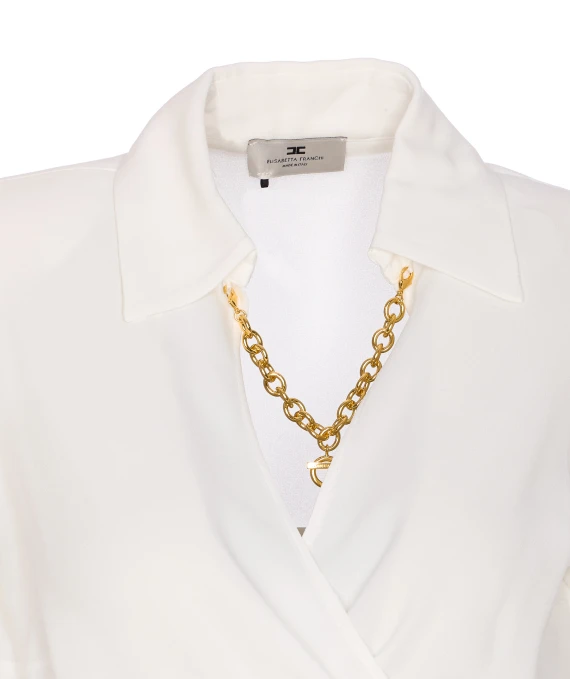 Elisabetta Franchi Camicie Bianco