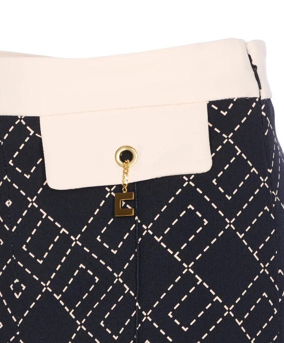 Elisabetta Franchi Pantaloncini Nero