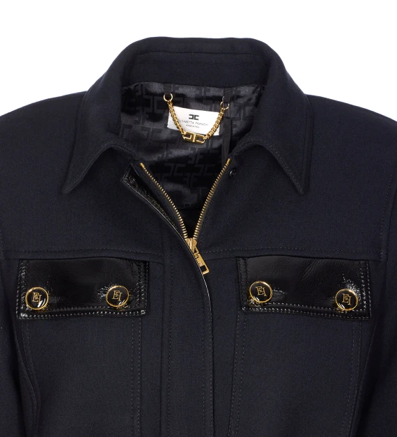 Elisabetta Franchi Giacconi Nero