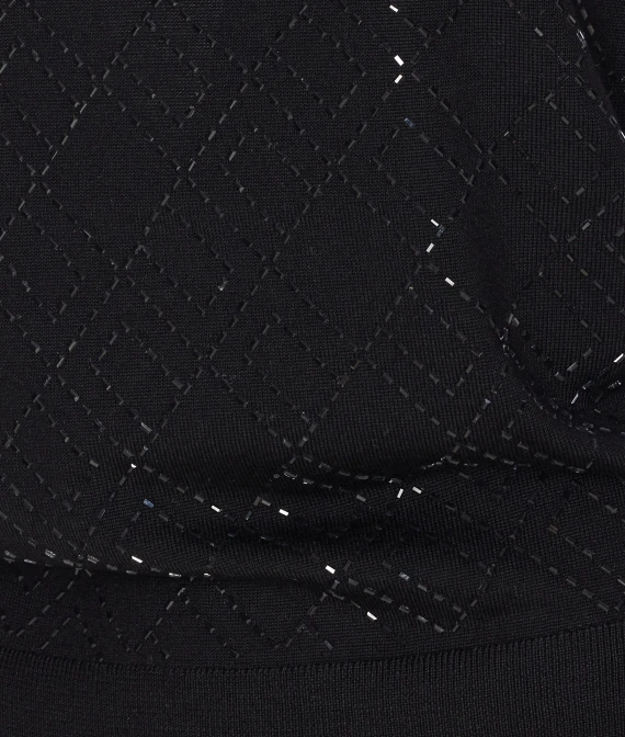 Elisabetta Franchi Top Nero