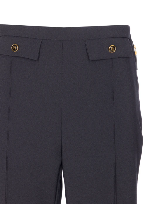 DOUBLE CREPE TROUSERS