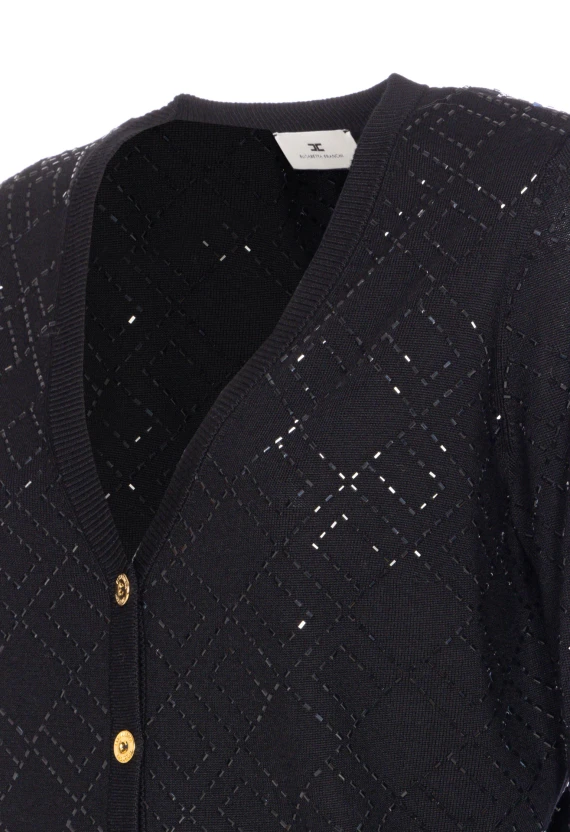 Elisabetta Franchi Sweaters Black