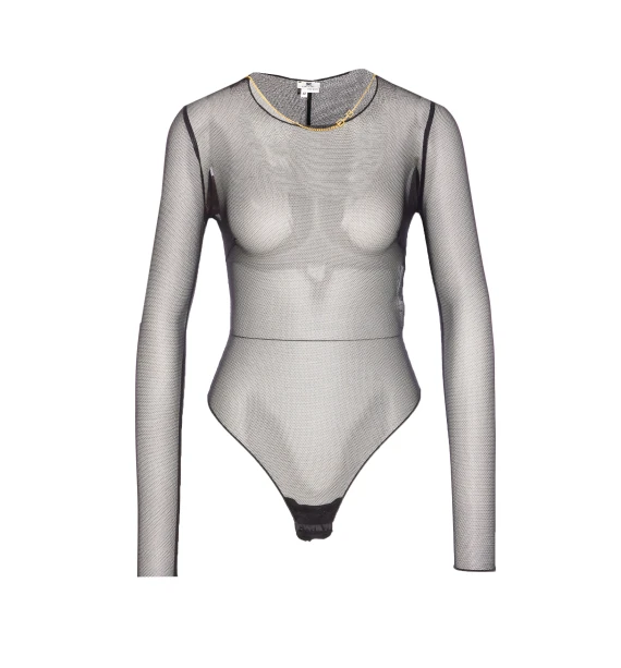 Elisabetta Franchi Top Nero