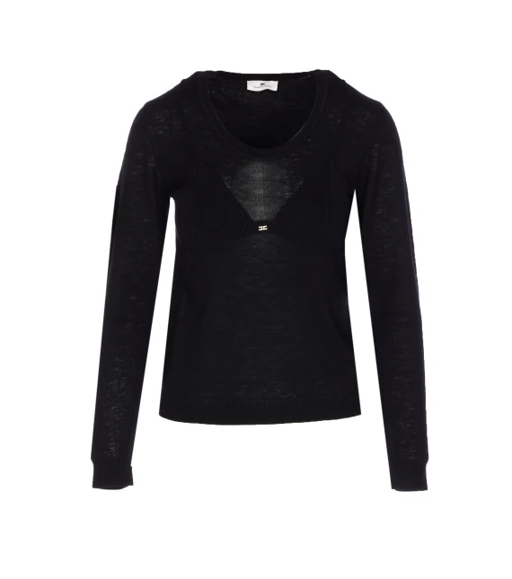 Elisabetta Franchi Maglie Nero