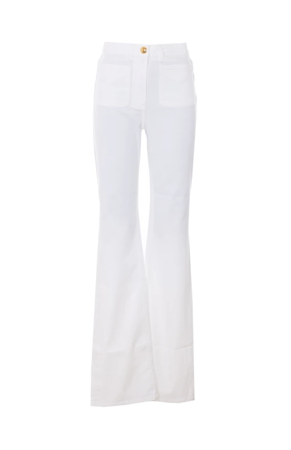 Elisabetta Franchi Pantaloni Bianco