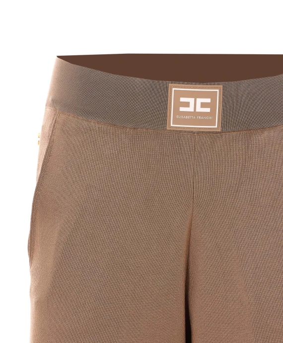 Elisabetta Franchi Pantaloni Marrone