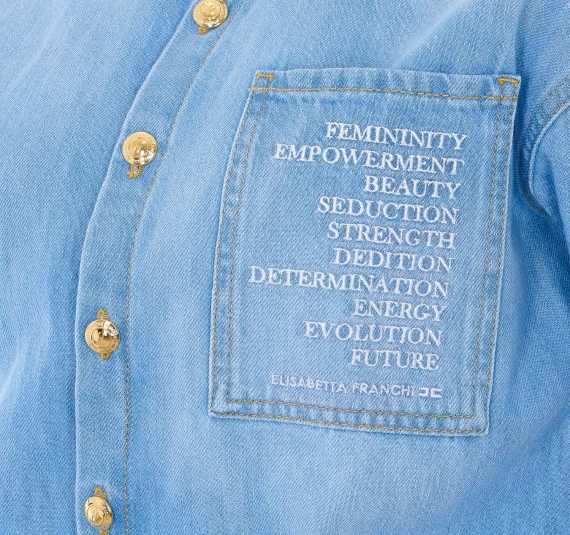 Elisabetta Franchi Pantaloni Blue