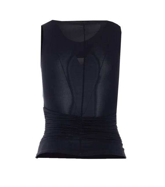 Elisabetta Franchi Top Nero