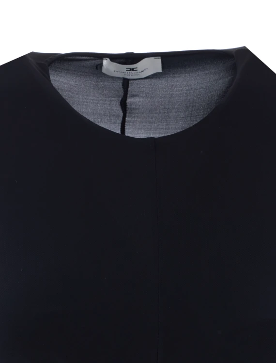 Elisabetta Franchi Top Nero