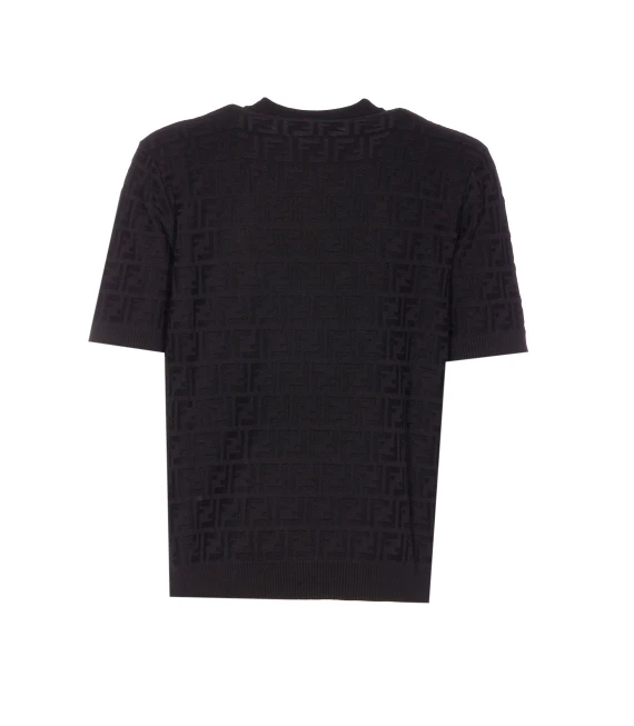 Fendi T-shirt e Polo Nero