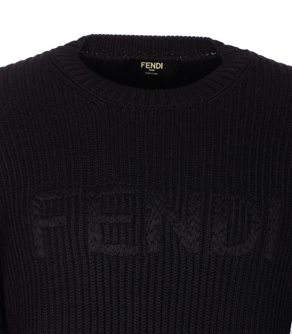 Fendi Maglie Nero