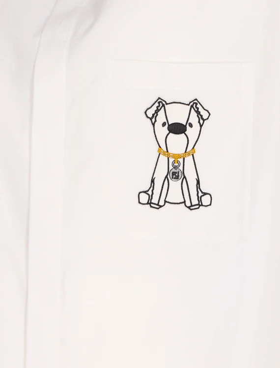 Fendi Camicie Bianco
