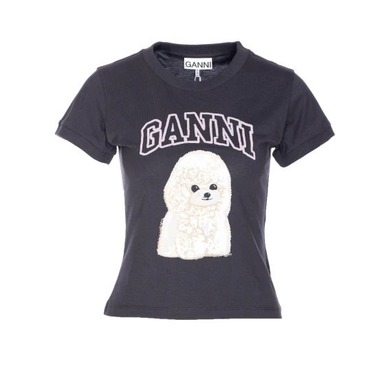 GANNI T-shirt e Polo Grigio
