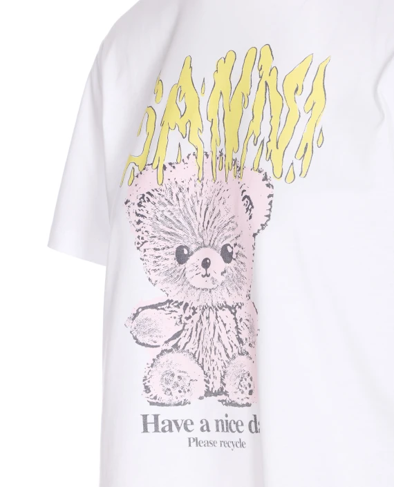 basic cotton jersey teddy relaxed t-shirt