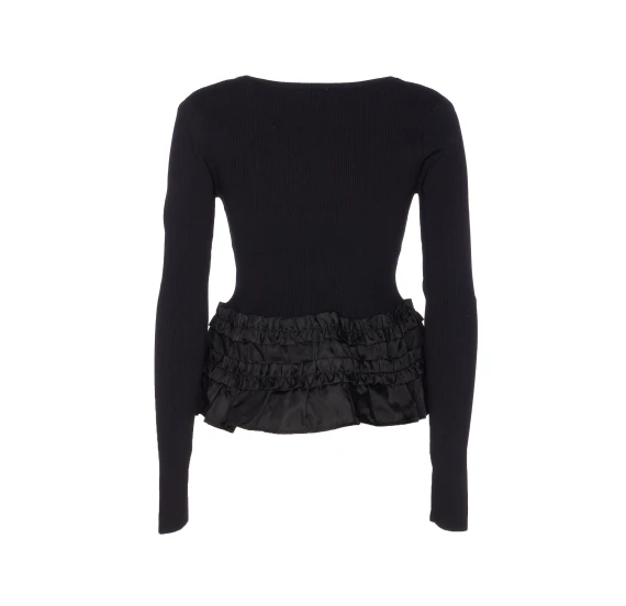 GANNI Sweaters Black