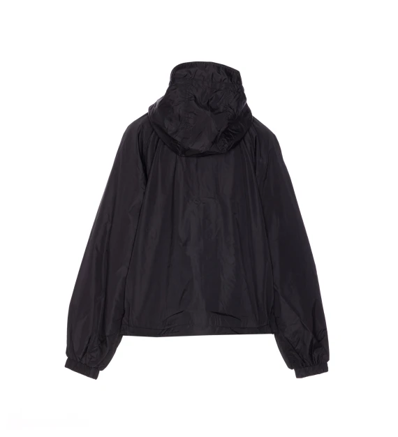 BLACK NYLON JACKET