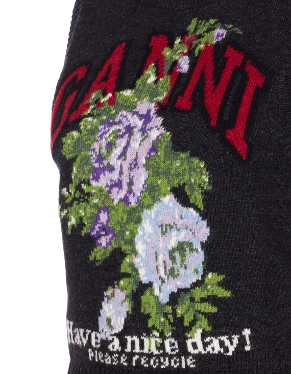 MIX FLOWERS GRAPHIC VEST