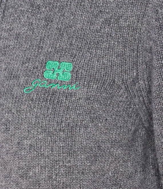 GANNI Sweaters Grey