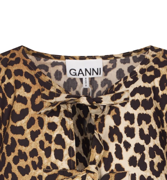 GANNI Camicie Marrone