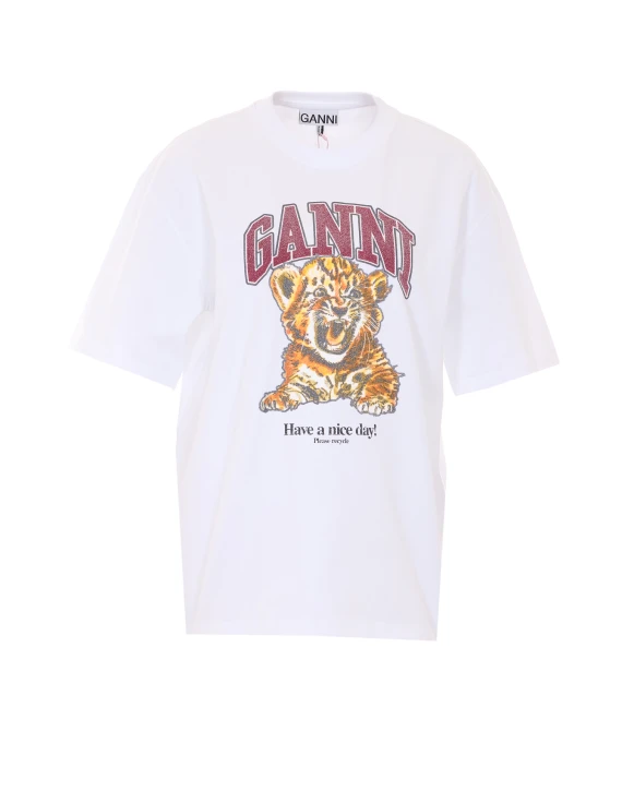 GANNI T-shirt e Polo Bianco