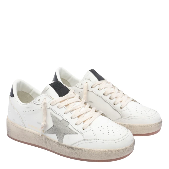 ballstar 2 leather upper and spur suede star shiny leather heel