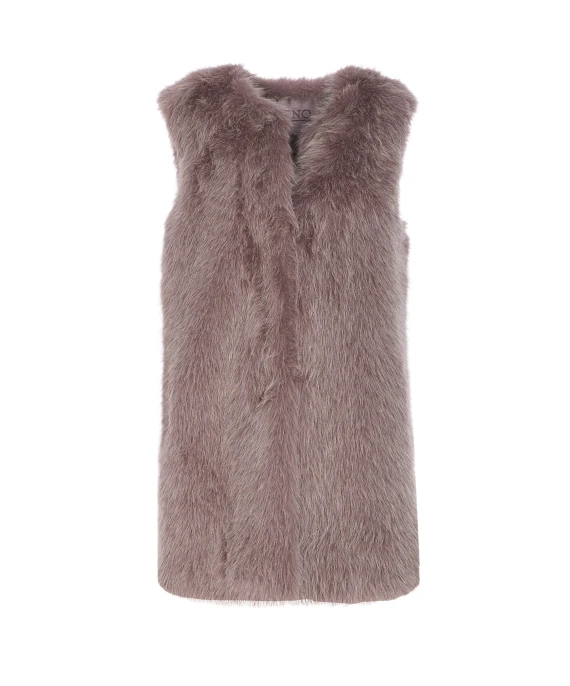 FAUX FUR VEST