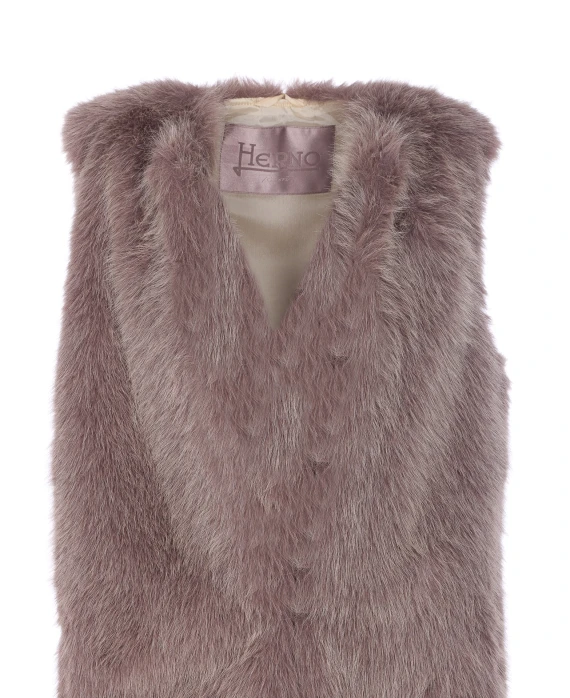 FAUX FUR VEST