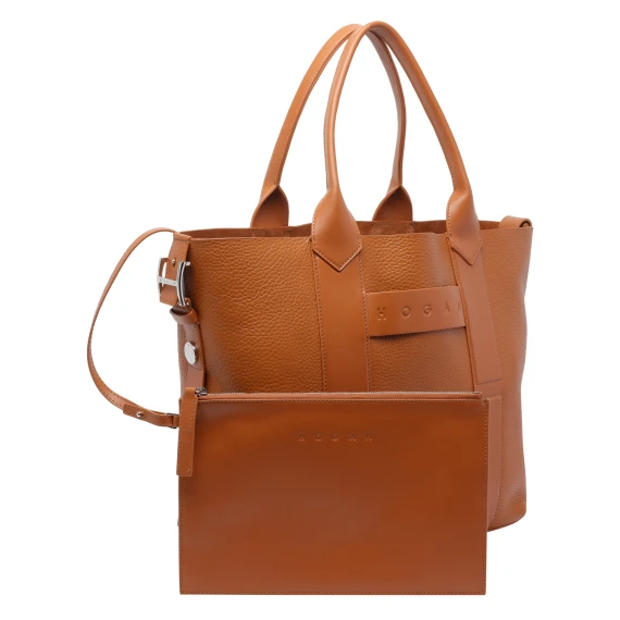 MEDIUM SCRIPT SHOPPING BAG