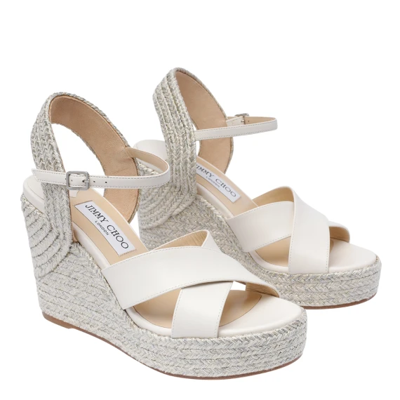 Jimmy Choo Sandali Bianco