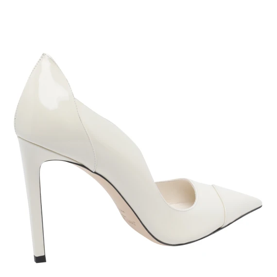 Scarpe con Tacco Bianco