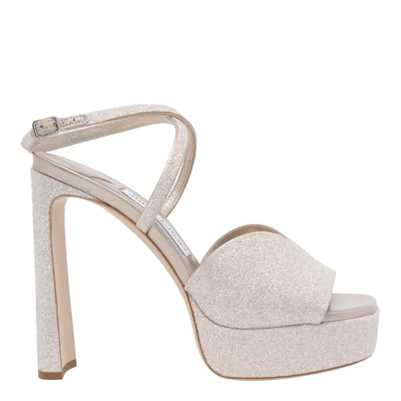 Scarpe con Tacco Oro