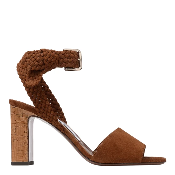 Scarpe con Tacco Marrone