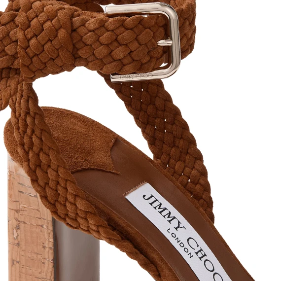 Scarpe con Tacco Marrone