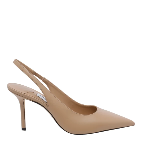 With Heel Beige