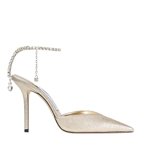 Scarpe con Tacco Gold
