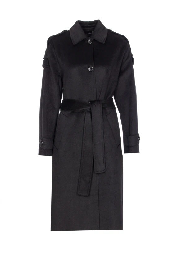 TRENCH COAT WITH FRINGES