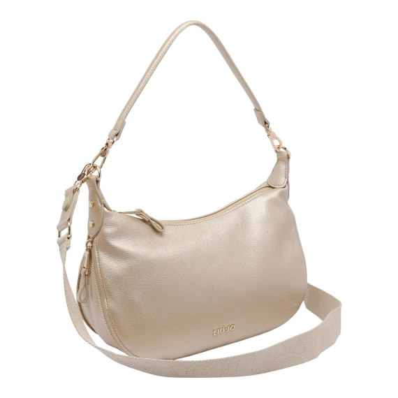 MEDIUM LOGO HOBO BAG